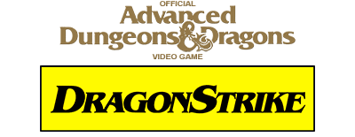 Advanced Dungeons & Dragons Dragon Strike logo for NES